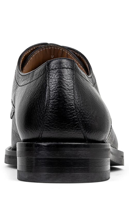 Shop Donald Pliner Russell Derby In Black