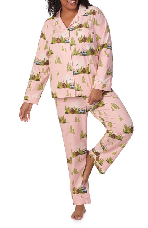 Bedhead Pajamas Printed Classic Pajama Set In Pine Lake