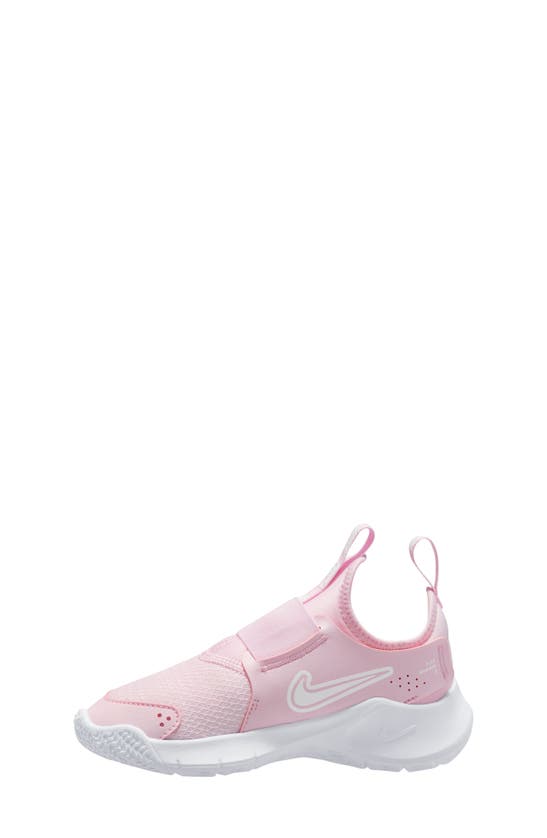 Nike Flex Runner 3 Slip-on Shoe In Pink Foam / White