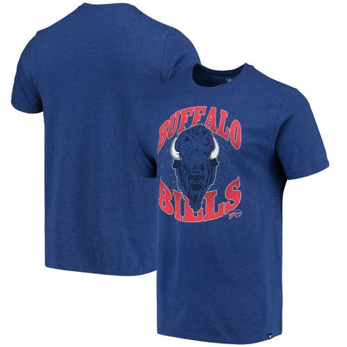 Men's '47 Royal Buffalo Bills Regional Club Buffalo Head T-Shirt