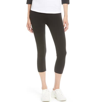 Splendid Crop Stretch Knit Leggings