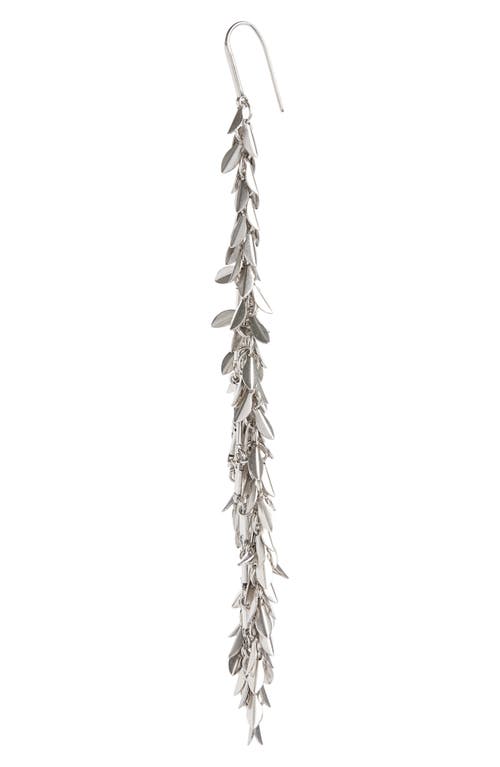 Shop Isabel Marant Mesh Shoulder Duster Drop Earrings In Silver