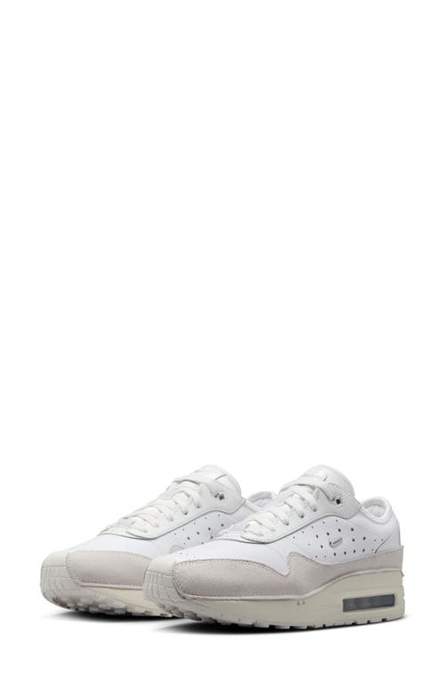 Shop Nike X Jacquemus Air Max 1 86 Sneaker In Summit White/silver/sail