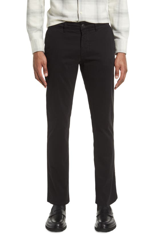Nn07 Marco 1400 Slim Chino Trousers In 999 Black
