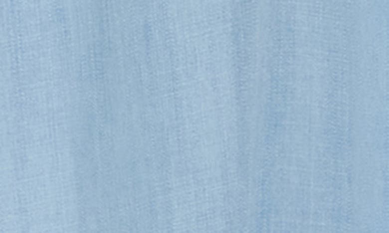 T Tahari Tencel® Crop Wide Leg Pants In Light Blue Wash