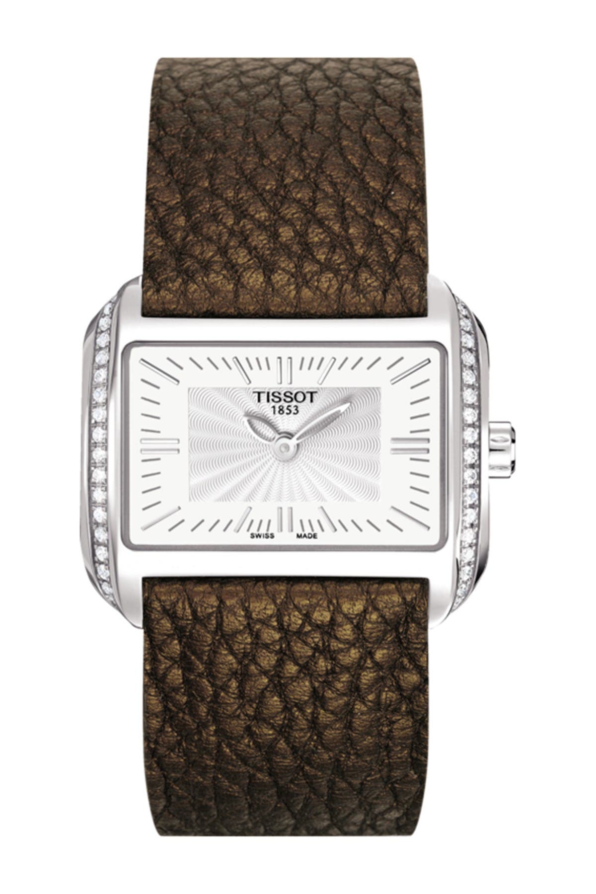 Tissot Women's T-wave Diamond Quartz Watch
