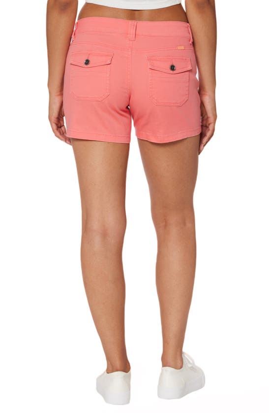 Shop Unionbay Darcy Stretch Twill Shorts In Charisma Pink