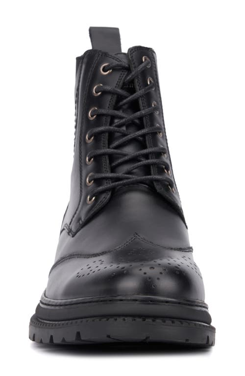 Reserve Footwear Devon Lace-up Boot In Black