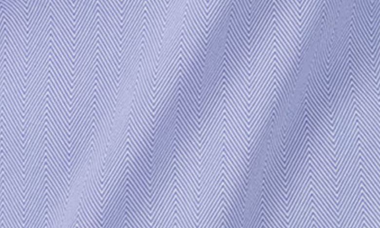 Shop Report Collection Slim Fit Herringbone 4-way Stretch Dress Shirt In 40 Blue