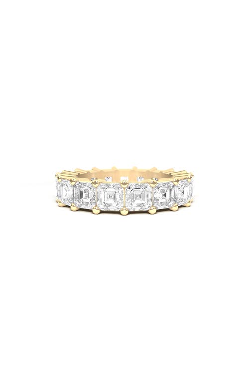 Shop Hautecarat Lab Created Diamond Eternity Ring In Yellow Gold