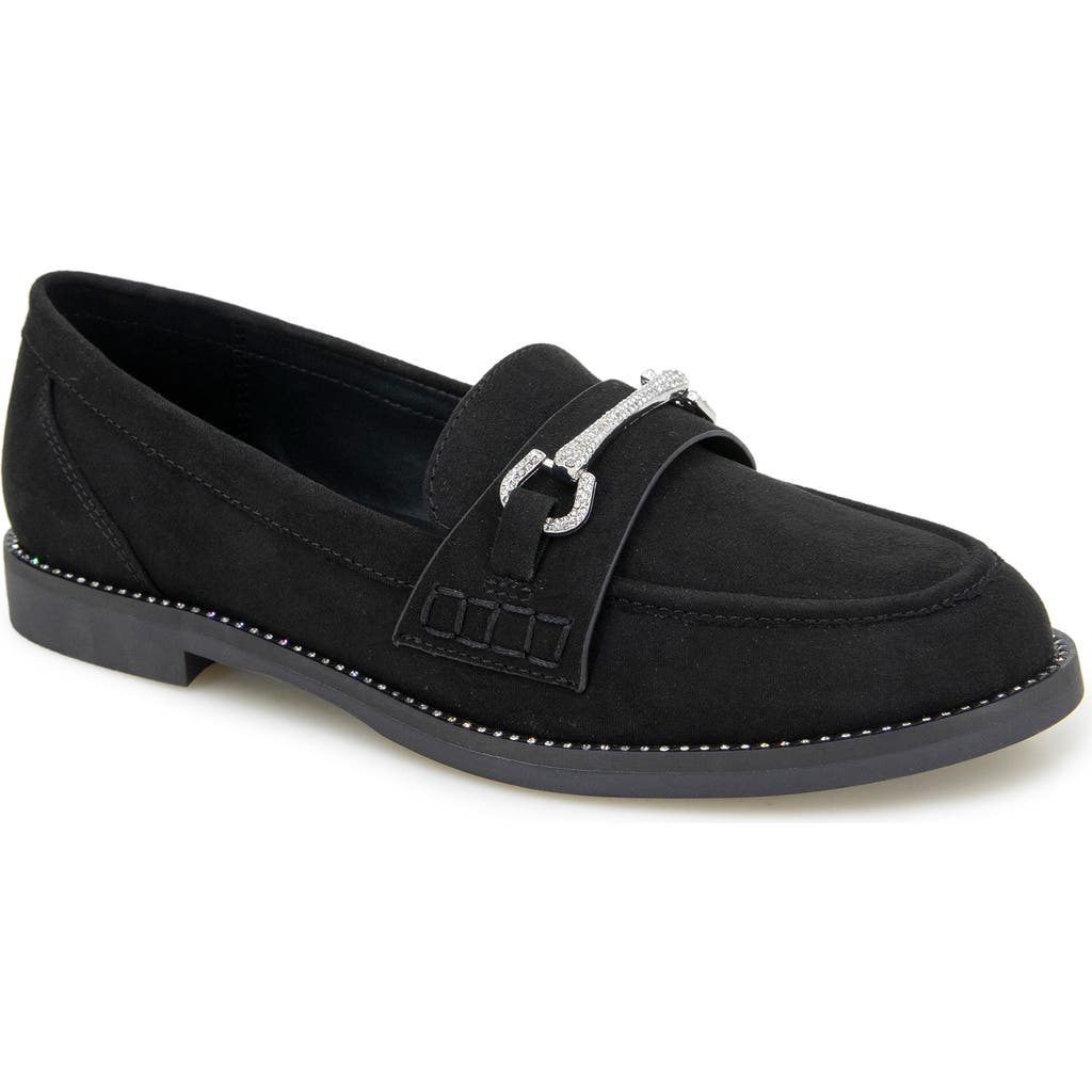 Reaction Kenneth Cole Cadila Loafer In Black Micro