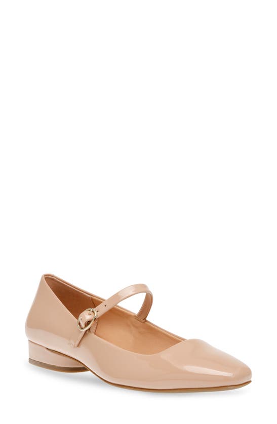 Shop Anne Klein Cosette Mary Jane In Nude Patent
