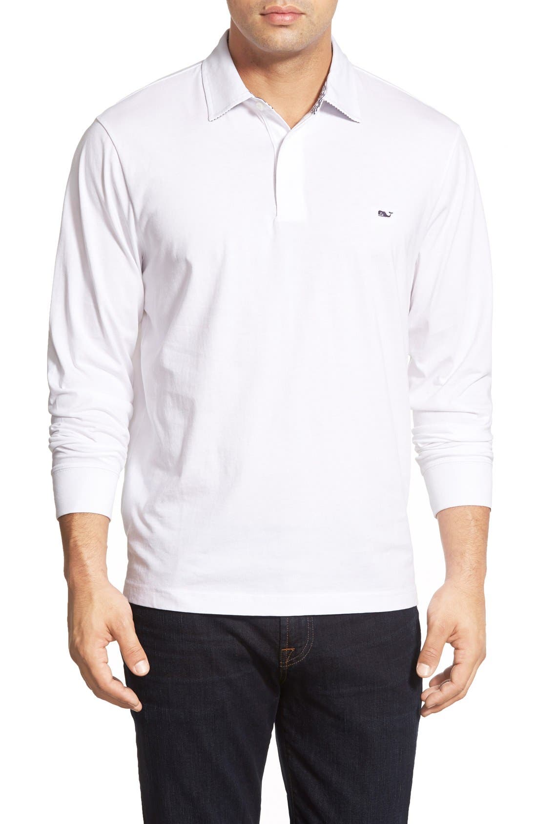 vineyard vines long sleeve polo