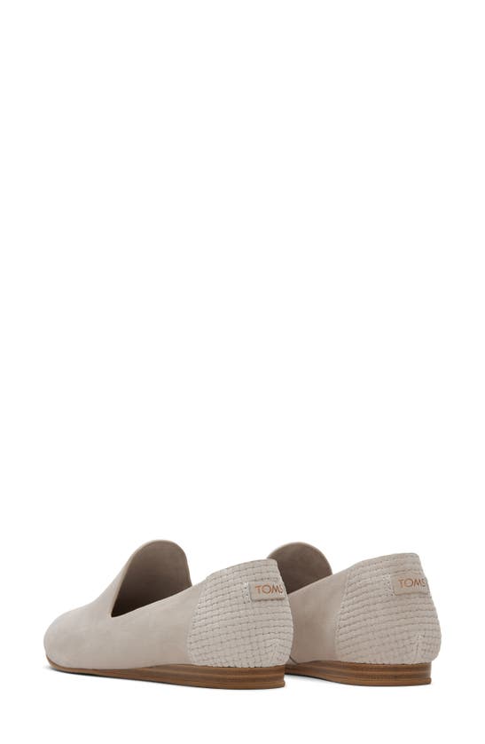 Shop Toms Darcy Flat Loafer In Grey