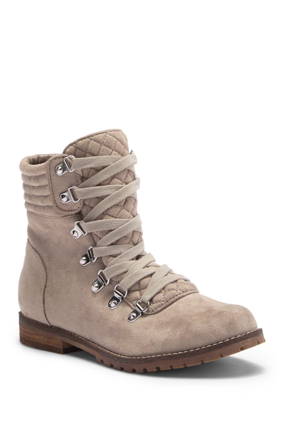 carlos santana lace up booties