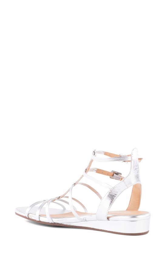 Shop Seychelles Luxurious Wedge Sandal In Silver