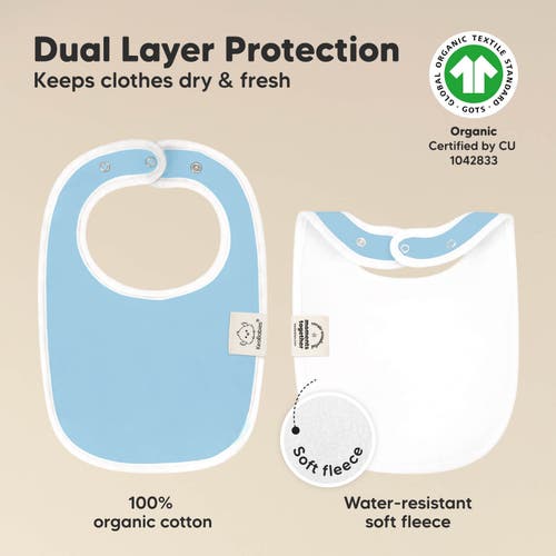 Keababies 8-pack Baby Drool Bibs In Spring