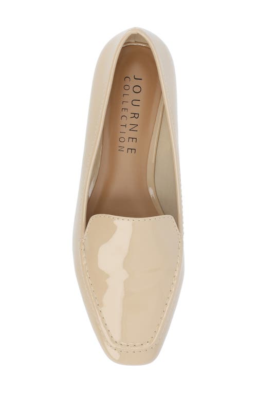 Journee Collection Tullie Loafer In Patent/tan