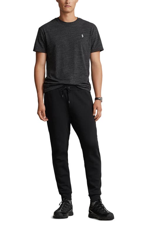 Polo Ralph Lauren Cotton Jersey T-shirt In Black Marl Heather