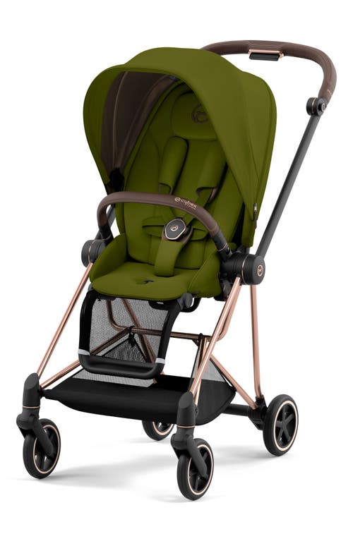CYBEX MIOS 3 Compact Lightweight Stroller in Khaki Green at Nordstrom