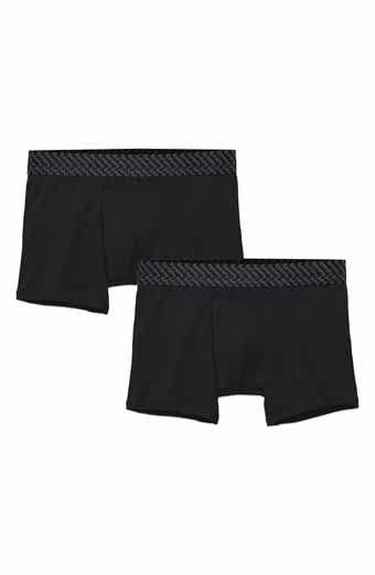 Lucky Brand Men's Underwear - Super Soft Casual Stretch Boxer Briefs (6  Pack), Size Small, Black/Print/Teal at  Men's Clothing store