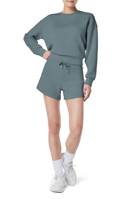 Shop Spanx ® Airessentials Crewneck Sweatshirt In Dusk Blue