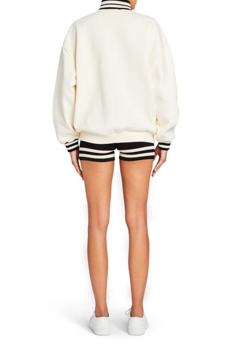 Shop Ser.o.ya Asbury Sweatshirt In Cream