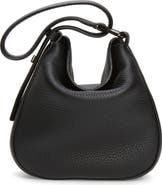 Akris Mini Anna Leather Hobo Bag