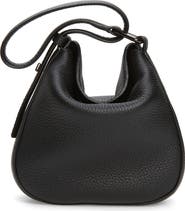 Akris Mini Anna Leather Hobo Bag