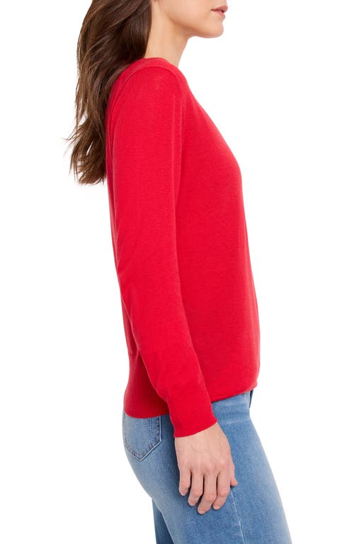 Shop Nic + Zoe Nic+zoe All Year 4-way Convertible Cardigan In Amaryllis