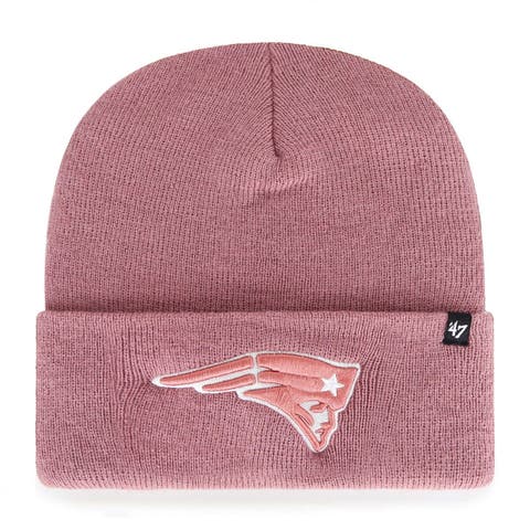 Women's '47 Pink Carolina Panthers Haymaker Cuffed Knit Hat