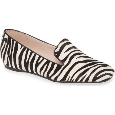 Calvin Klein Hannah Genuine Calf Hair Loafer, Black