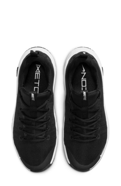Nike Free Metcon 5 Training Shoe In Black/white