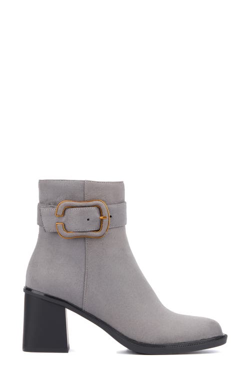 Torgeis Melody Buckle Ankle Boot In Grey