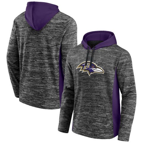 Fanatics Branded Purple Baltimore Ravens on The Ball Pullover Hoodie