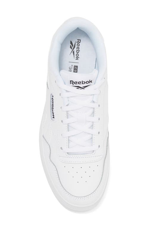 Reebok Court Advance Sneaker In Ftwwht/ftw