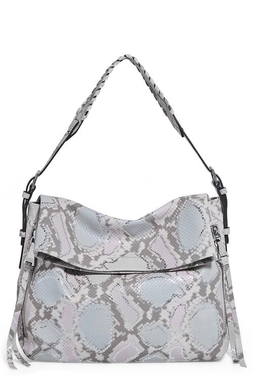 Bali Double Entry Bag in Pastel Snake