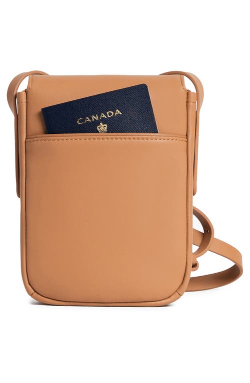 Monos Mini Metro Crossbody Bag In Saddle Tan