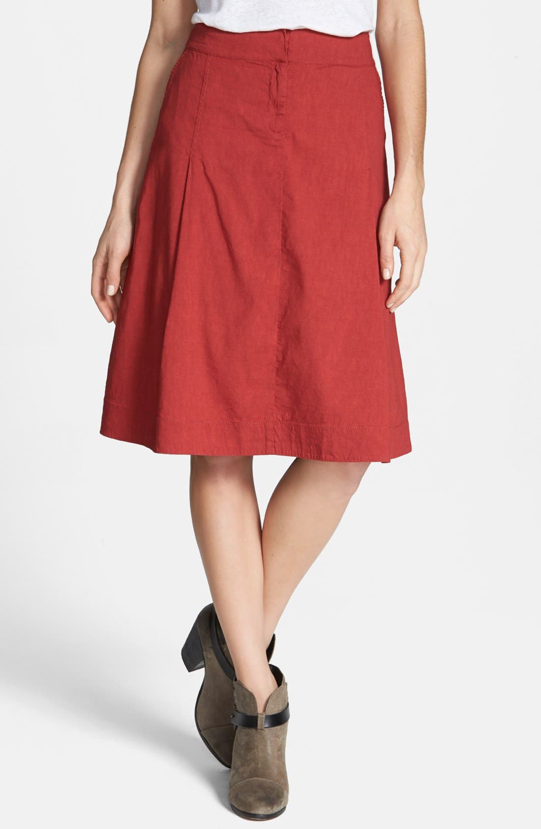Eileen Fisher ALine Linen Blend Skirt (Regular & Petite) Nordstrom