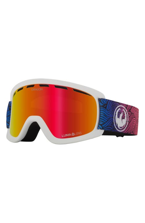 Dragon Lil D Base Youth Fit 44mm Snow Goggles In Multi