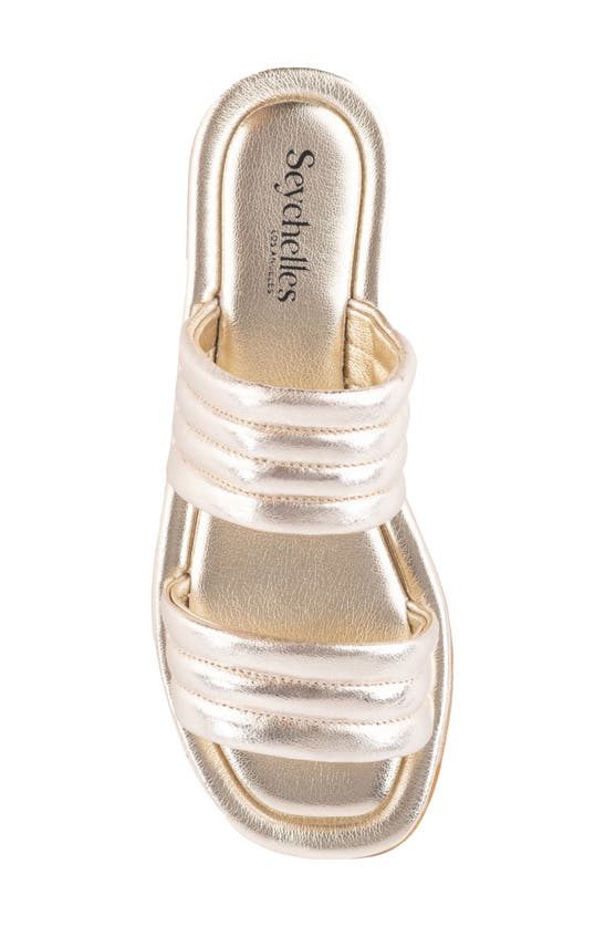 Shop Seychelles Cape May Sandal In Gold