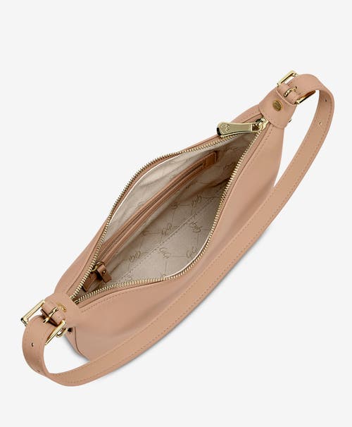 Shop Gigi New York Blake Shoulder Bag In Cappuccino