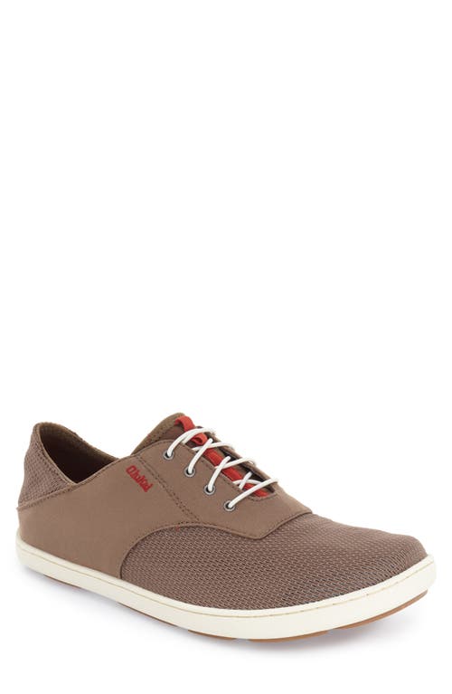 OluKai Nohea Moku Sneaker in Rock/Mustang