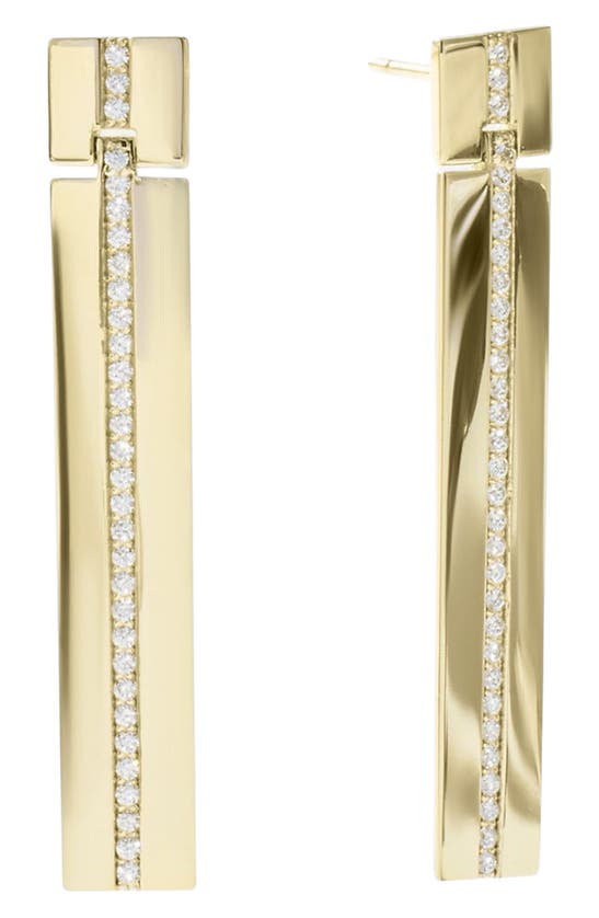 Lana Diamond Dangle Drop Earrings In Metallic