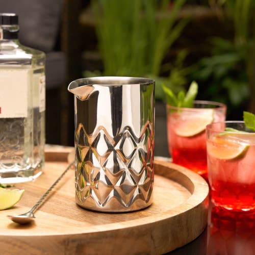 Viski Double-walled Mixing Glass In Silver