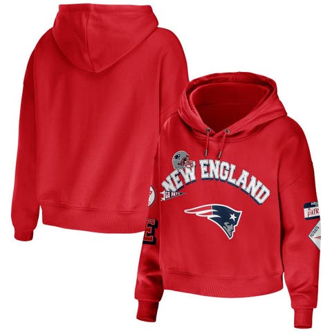 New England Patriots Alyssa Milano Lightweight Hoodie Sweatshirt