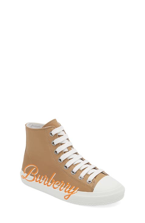 Trendy Toddlers: Burberry High Top Sneakers for Toddlers