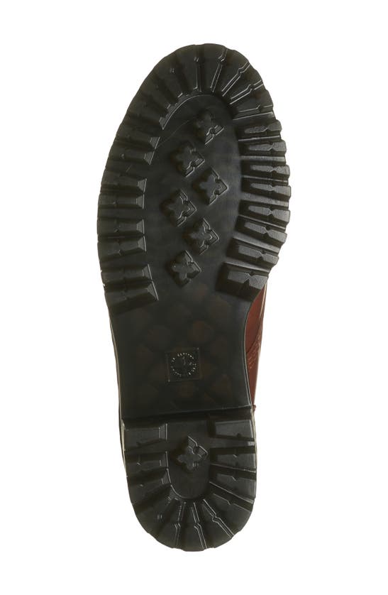 Dr. Martens Leona Combat Boot In Saddle Tan Farrier