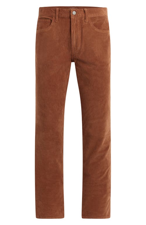 Shop Joe's The Brixton Slim Straight Leg Corduroy Jeans In Mocha Bisque