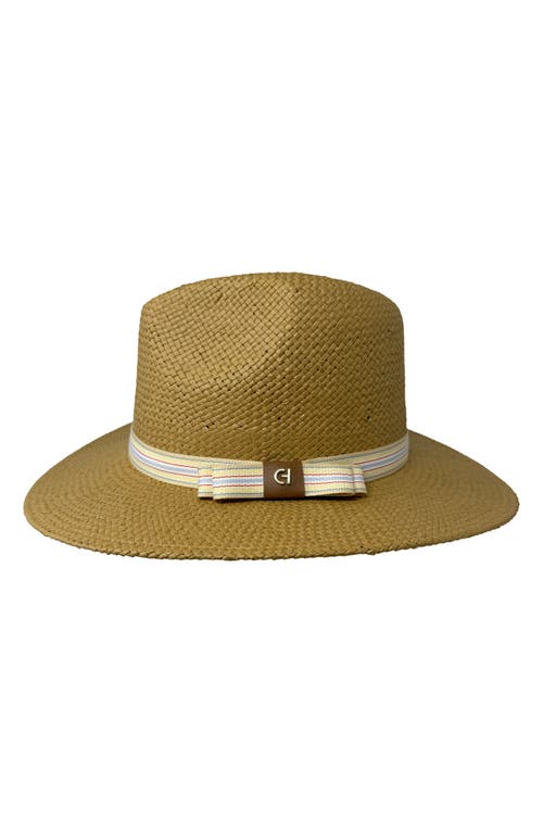 Shop Cole Haan Straw Fedora In Farro